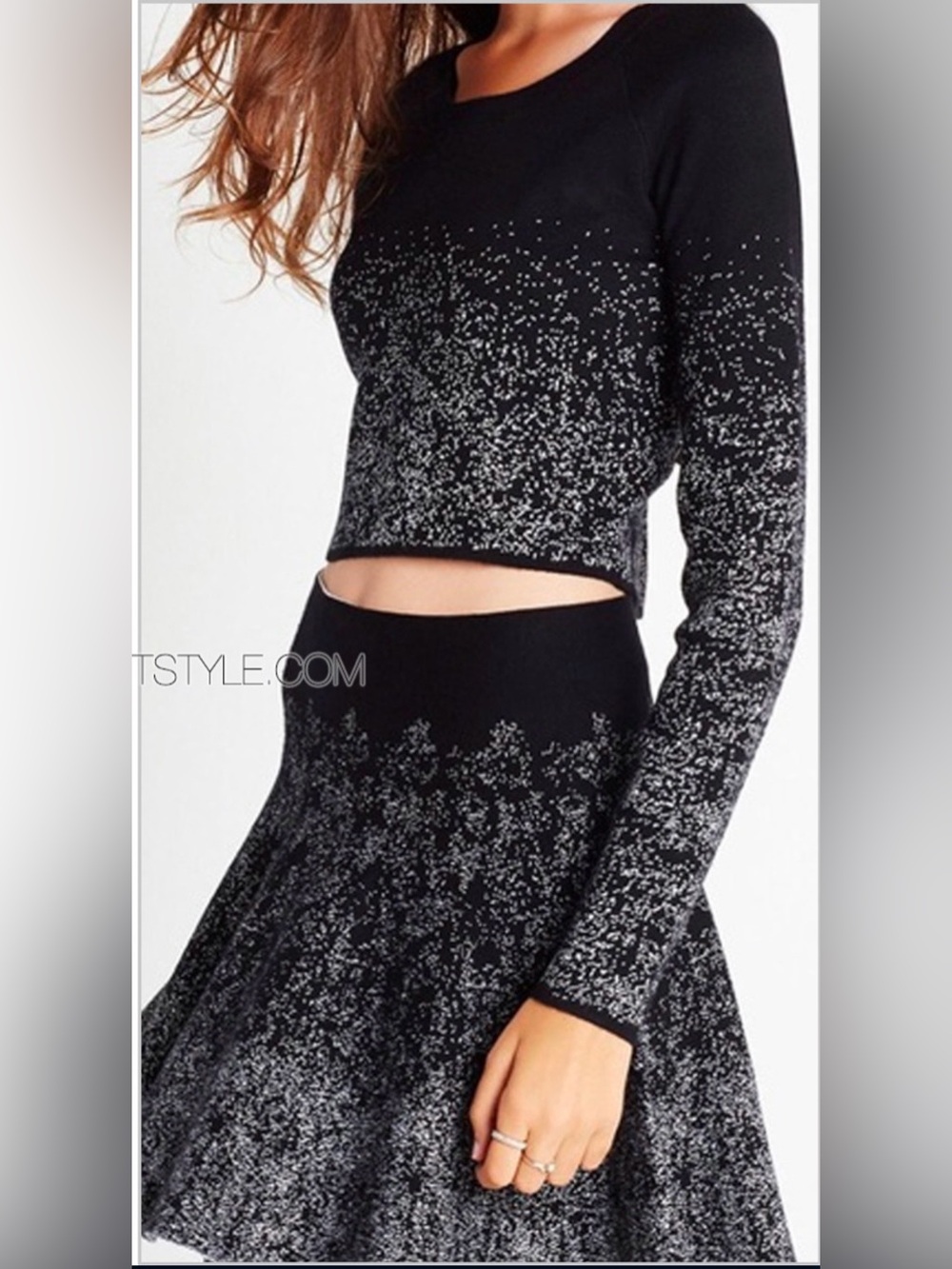 BCBGENERATION Top & Skirt Set